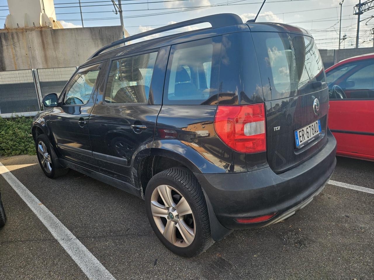 Skoda Yeti 2.0 TDI 4x2 110CV uniproprietario garantita 12M