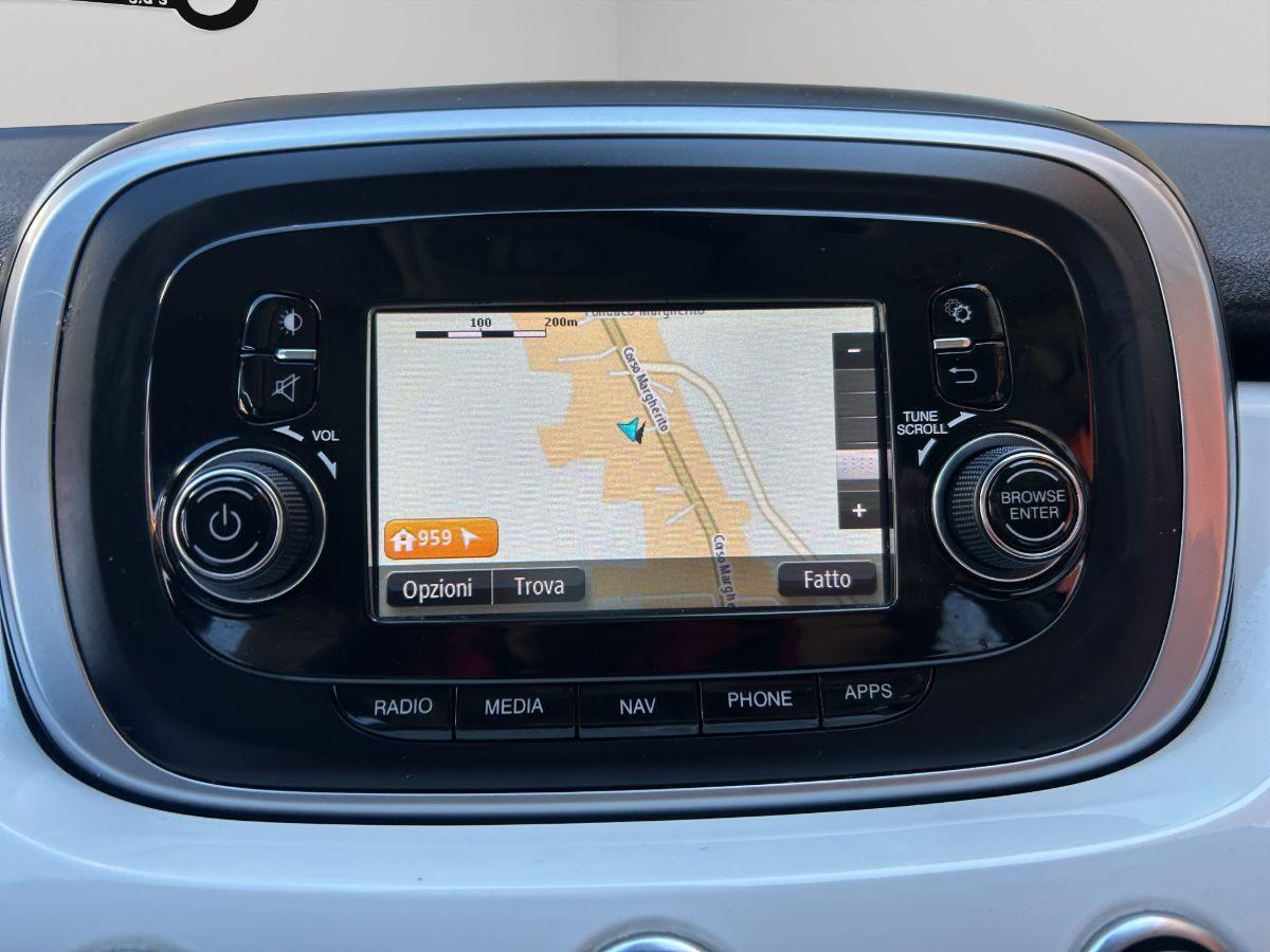 FIAT - 500X - 1.6 MultiJet 120 CV Lounge TELECAMERA NAVI