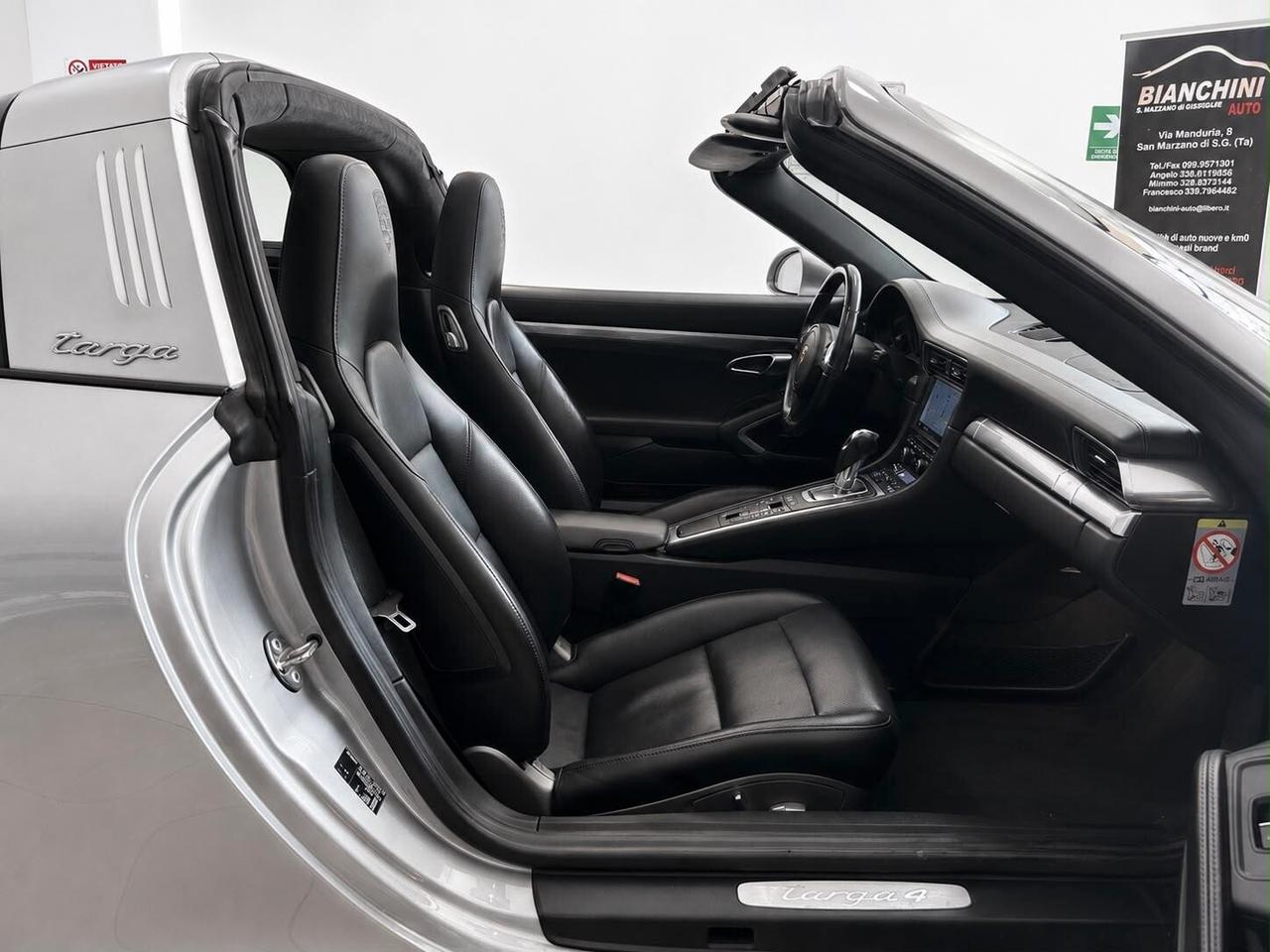 Porsche 911 991 Targa 4 pdk Garanzia 111 Punti