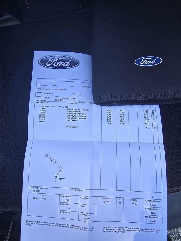 Ford EcoSport 1.0 Ecoboost 125cv S&S Plus
