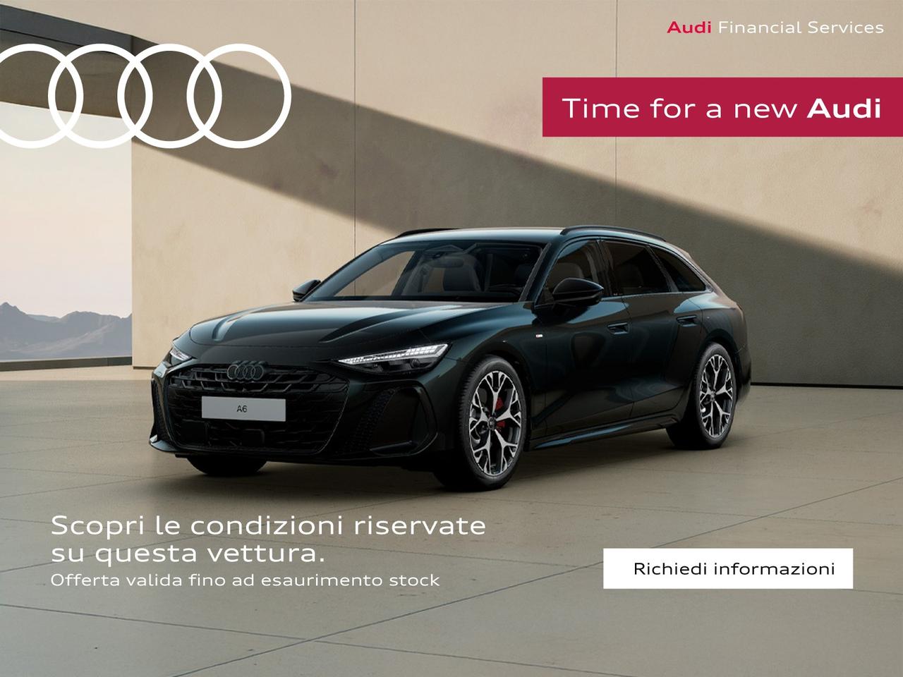 Audi A6 avant 2.0 tdi mhev + s line edition quattro 204cv s-tronic