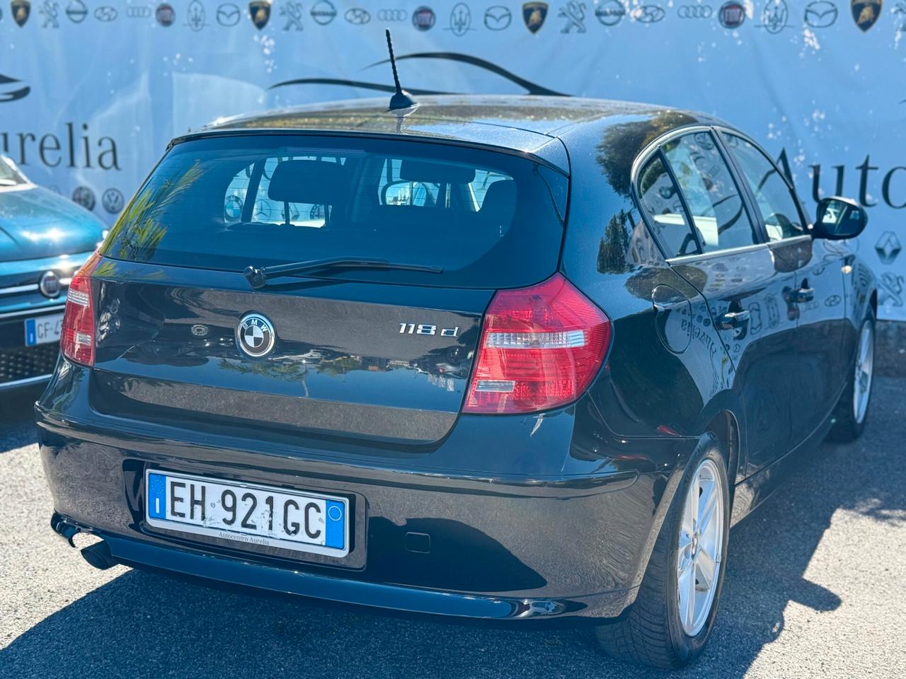 Bmw 118 118d 2.0 143CV cat 5 porte Eletta DPF