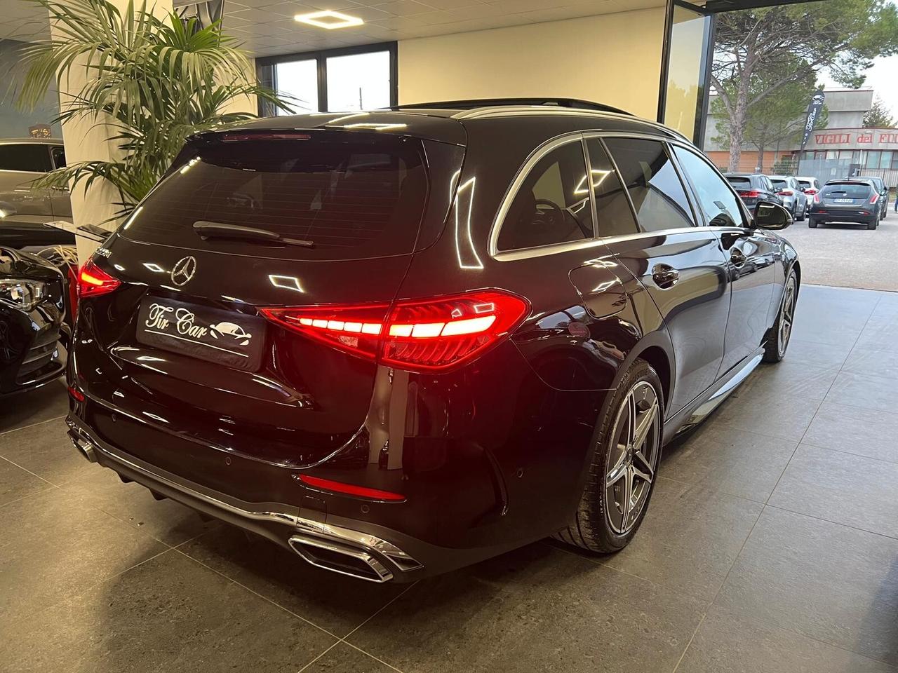 MERCEDES C220 S.W. PREMIUM PRO AMG 2.0 MHEV 200CV TETTO PELLE NAVI ANNO 2022