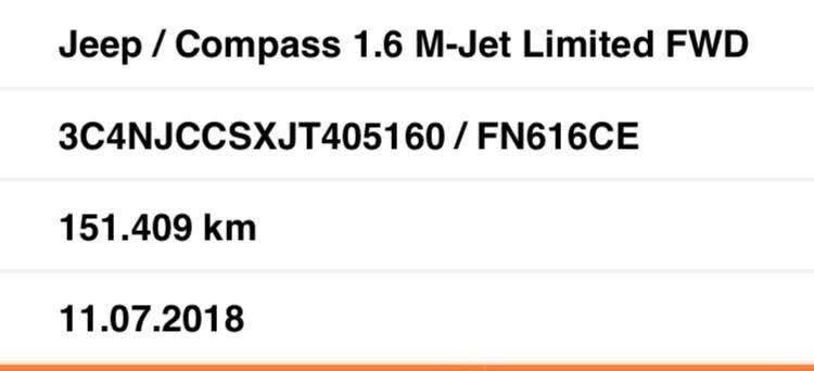 Jeep Compass 1.6 MJT LIMITED