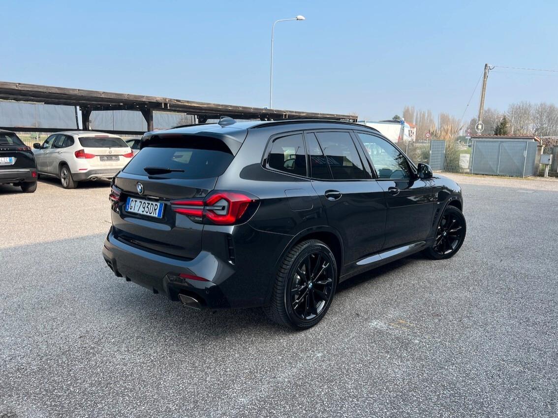 BMW X3 xdrive20d mhev 48V Msport auto UNICO PROPRIETARIO