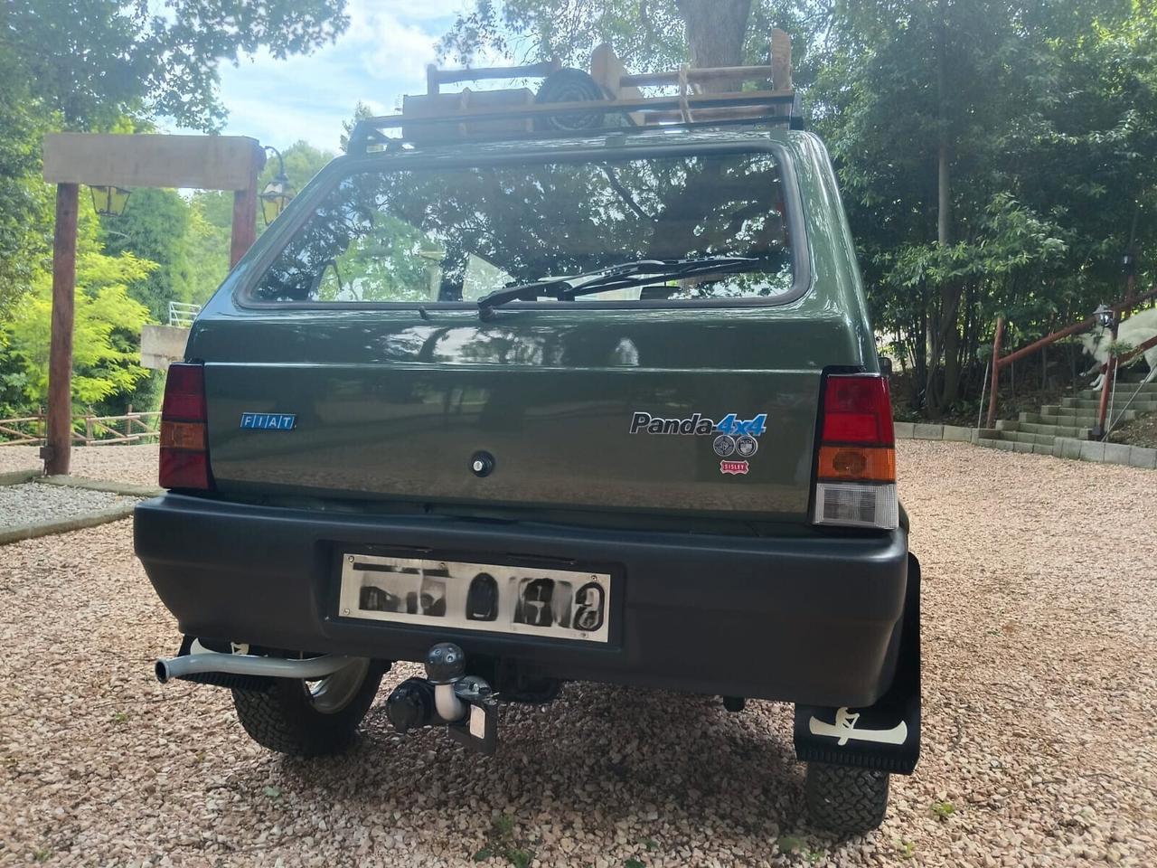 Fiat Panda 1000 4x4 Sisley con carrello