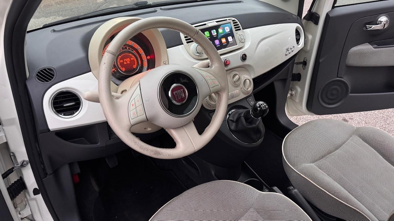 Fiat 500 1.2 Lounge Unico proprietario euro 6