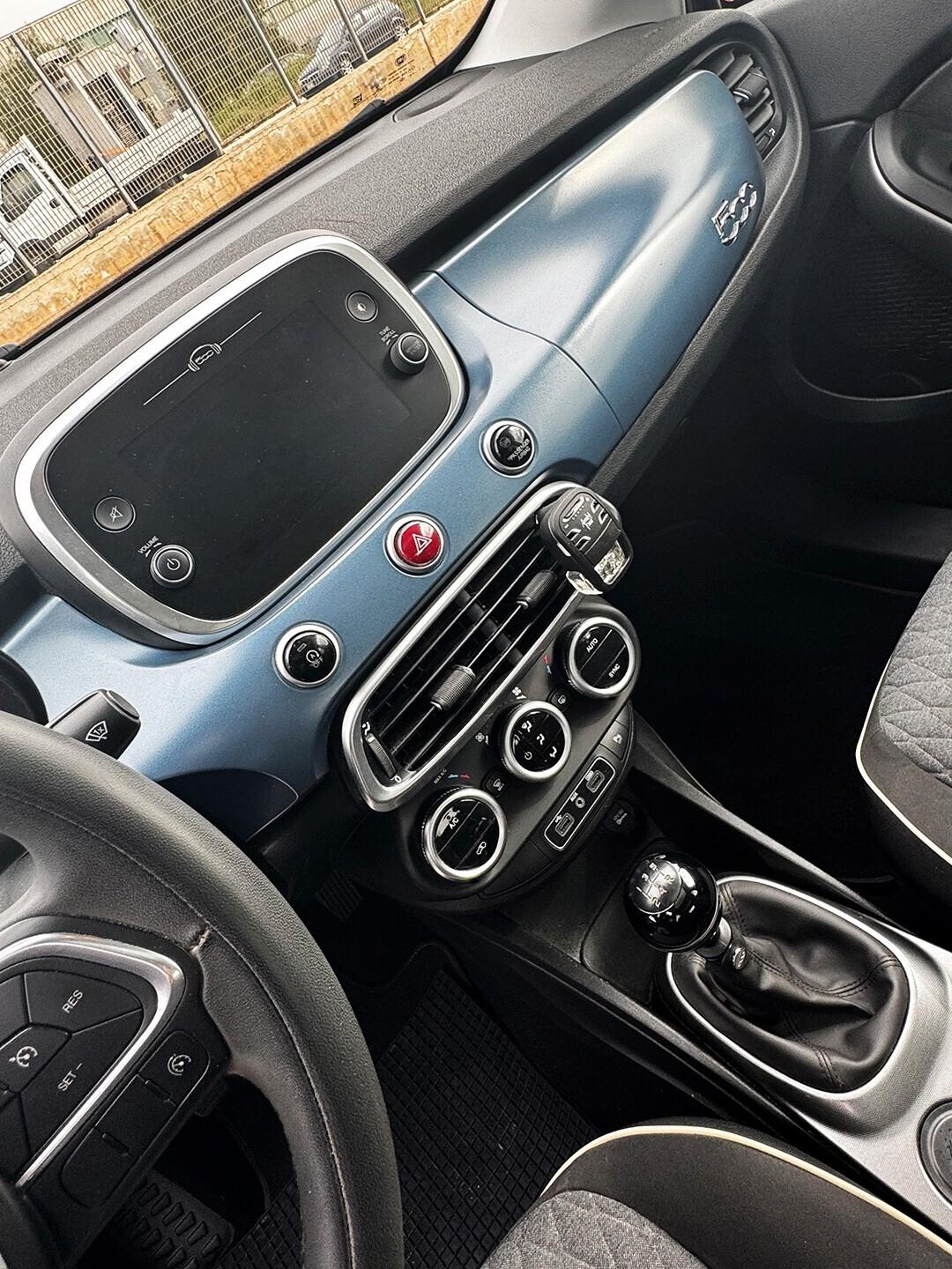 Fiat 500X 1.3 MultiJet 95 CV Cross Tetto + Blu Opaco