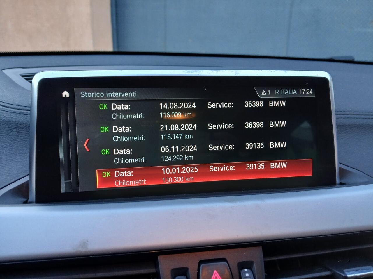 BmwX2 sDrive16d KM certificati 1proprietario NuovA