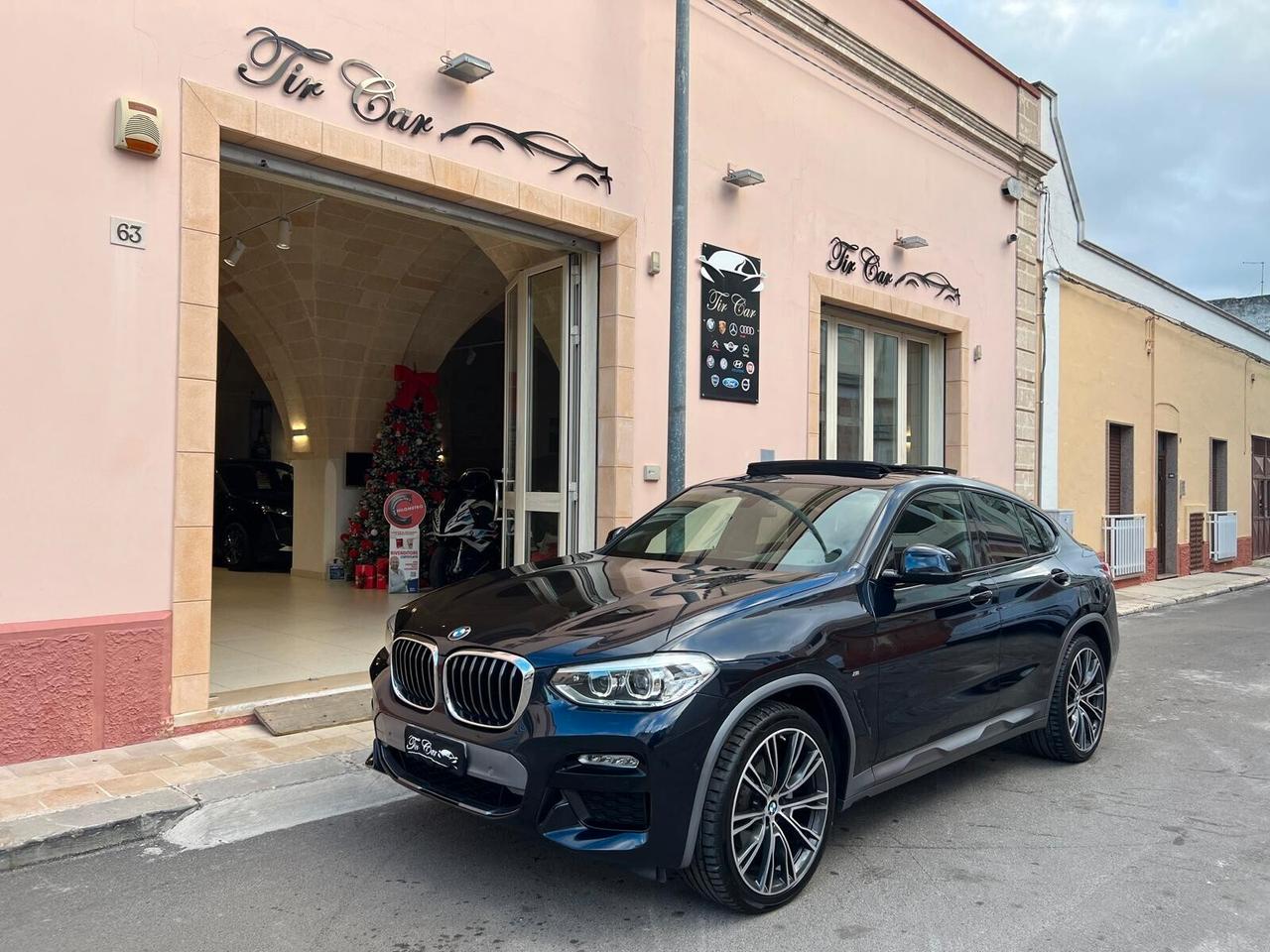 BMW X4 M-SPORT X 2.0 X-DRIVE 190CV TETTO PELLE NAVI ANNO 2019