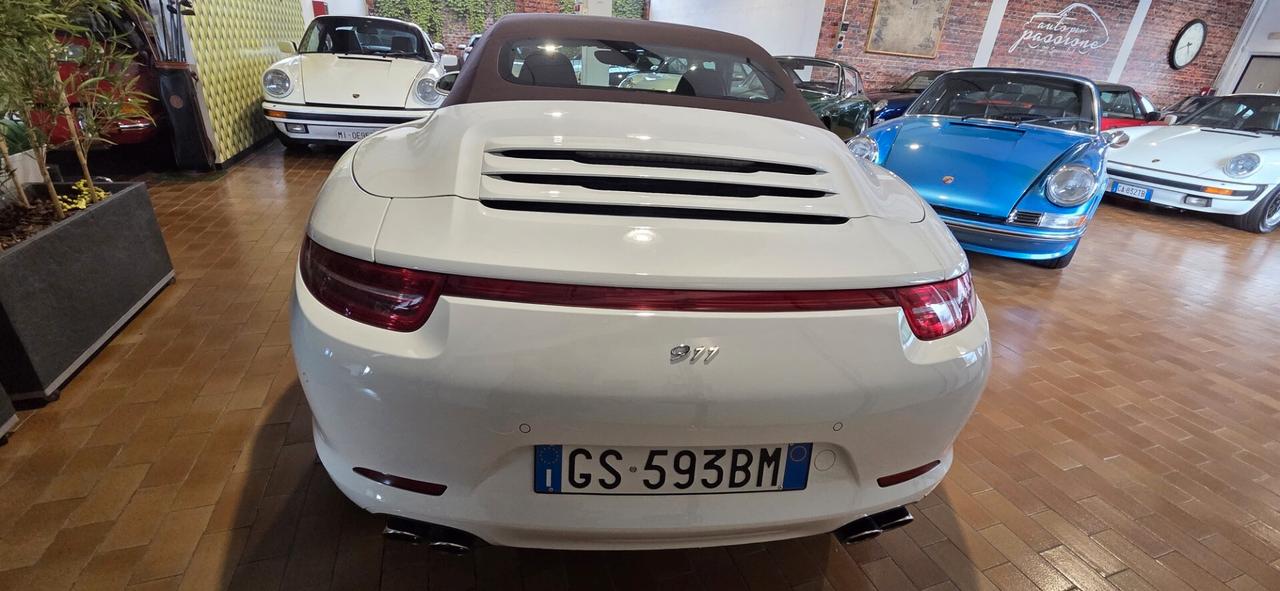 Porsche 911 991 Carrera 4S Cabriolet 3.8 Book service Sport Crono