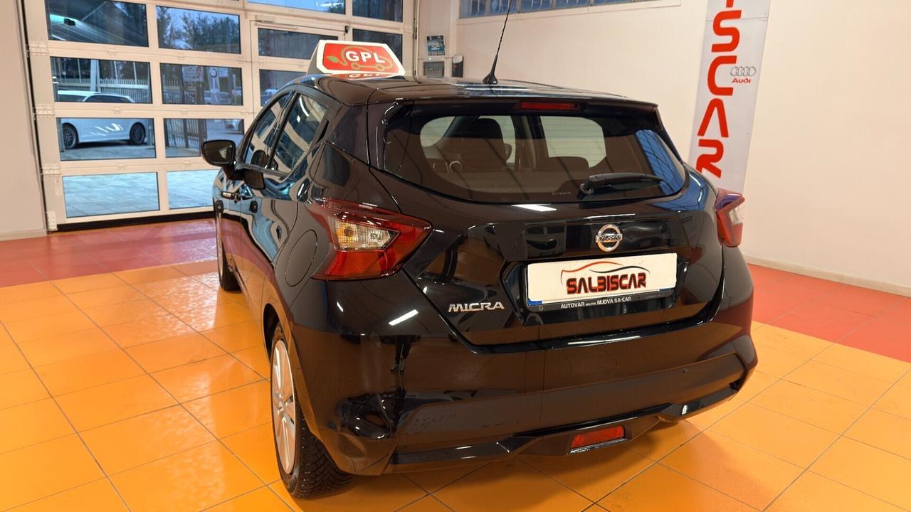 Nissan Micra IG-T 92 GPL 5 porte Eco Visia