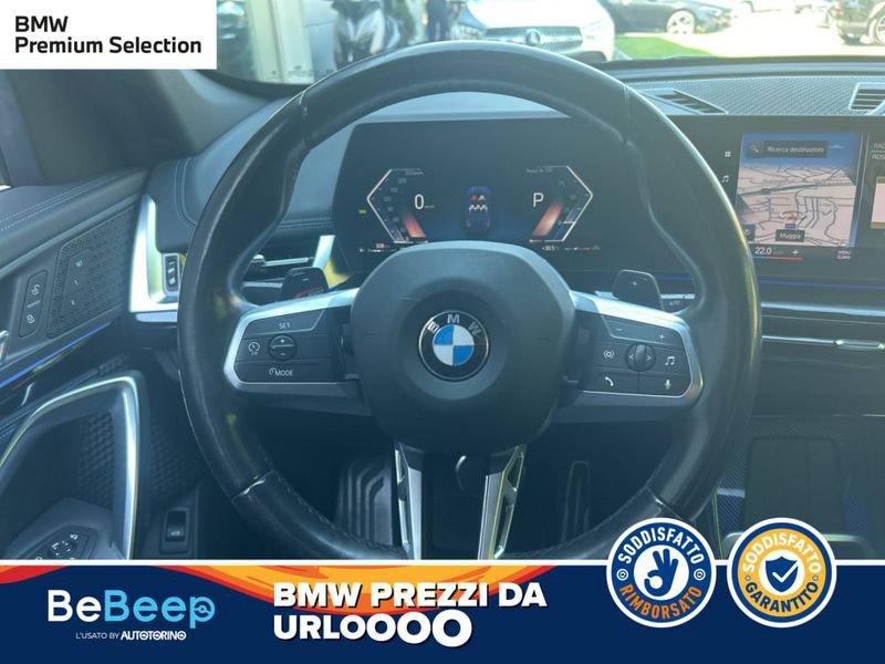 BMW X1 SDRIVE18D MSPORT AUTO