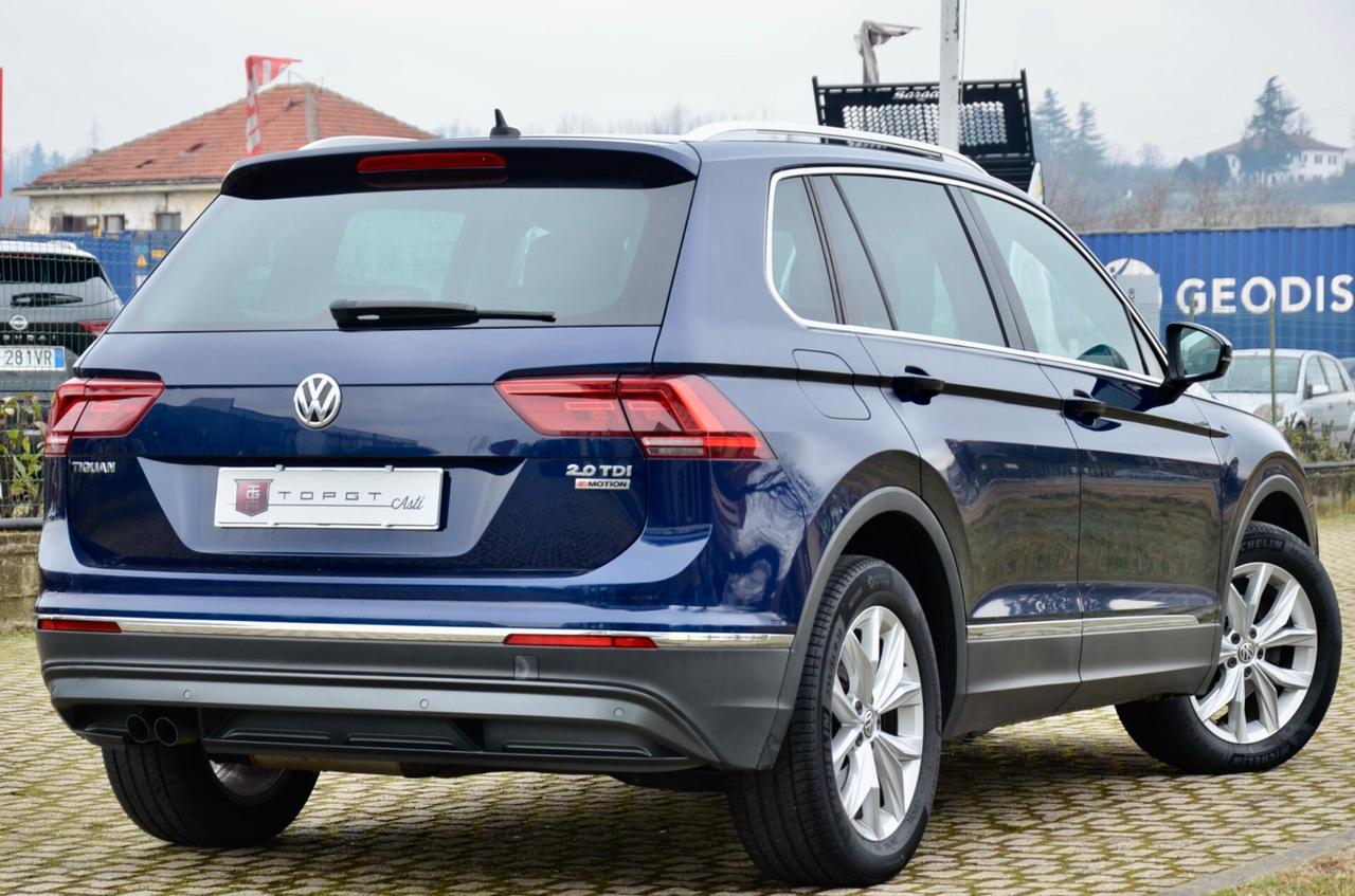 VW TIGUAN 2.0 TDI EXECUTIVE 4MOTION 150cv DSG, UFF ITALIANA, SERVICE DIMOSTRABILI, EURO 6B, APPLE ANDROID, PERMUTE