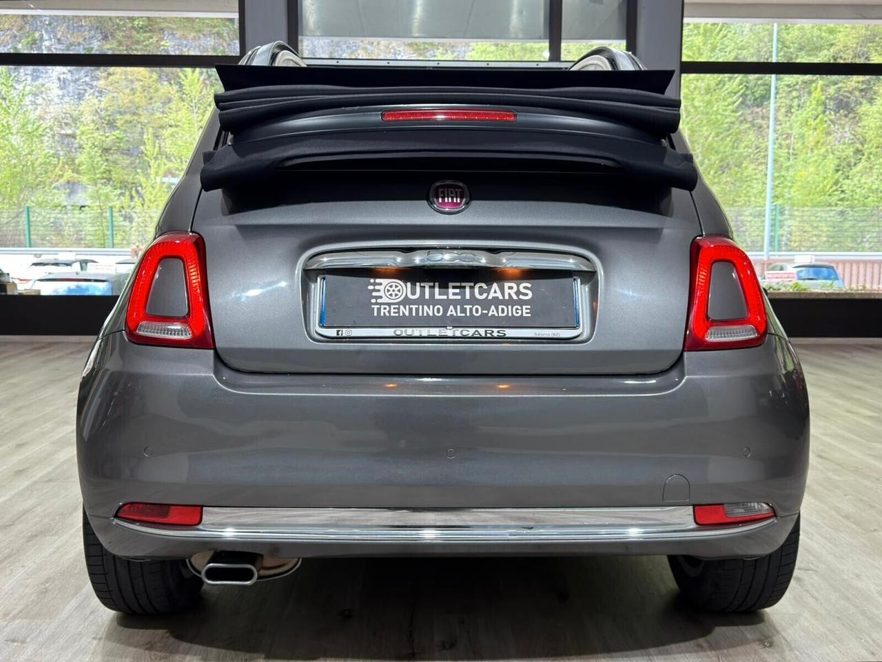 FIAT 500 C CABRIO 1.2 69cv 2015 NEOPATENTATI