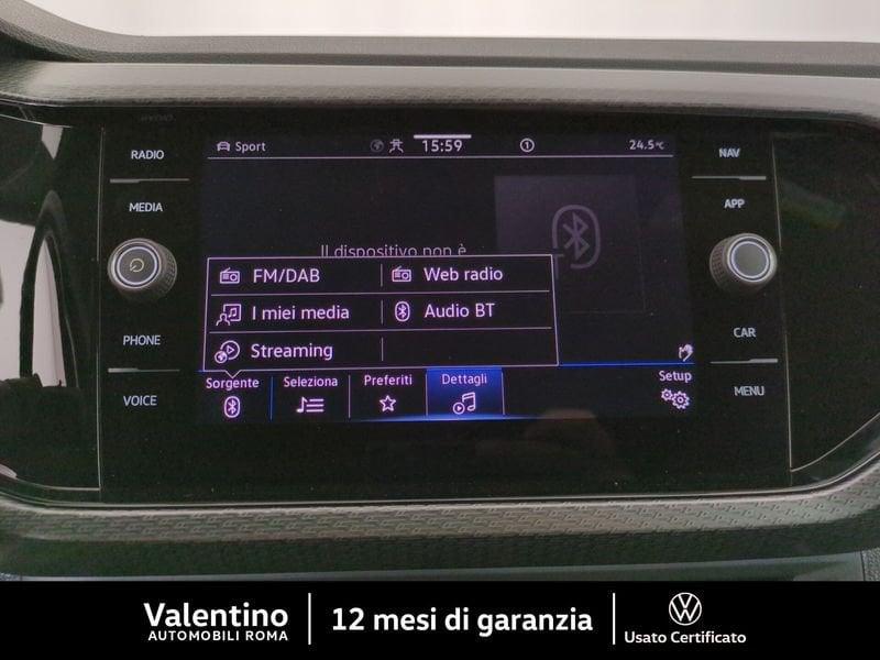 Volkswagen T-Cross 1.0 TSI R-LINE 110 CV