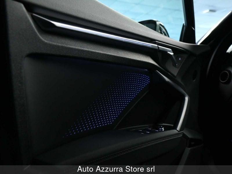 Audi A3 SPB 35 TFSI S line edition 150CV S-tronic *TETTO, 18", MATRIX, PROMO AZZURRA*