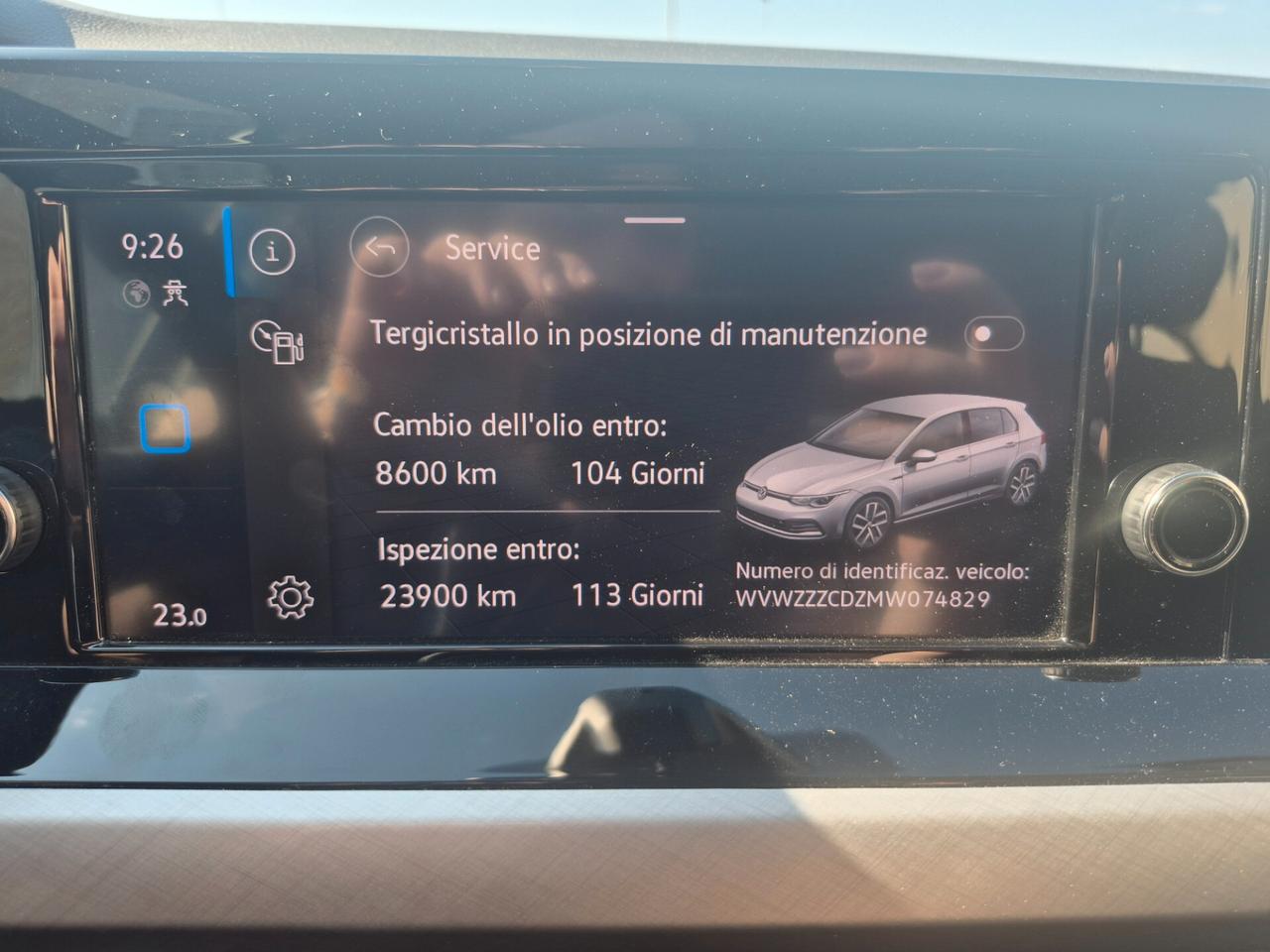 Volkswagen Golf 1.5 TGI DSG Life