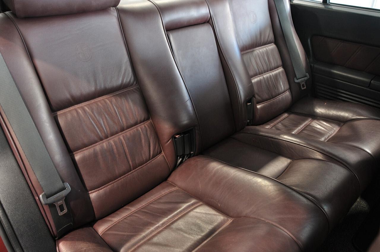 Alfa Romeo 164 2.0i V6 turbo cat Super CRS pelle tagliandata