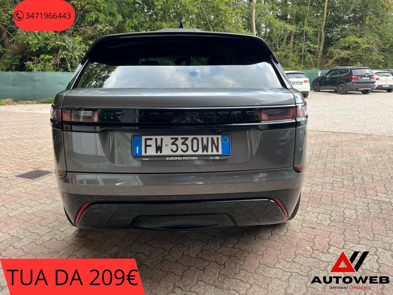 Land Rover Velar 2.0D I4 180 CV R-Dynamic*GANCIO TRAINO*