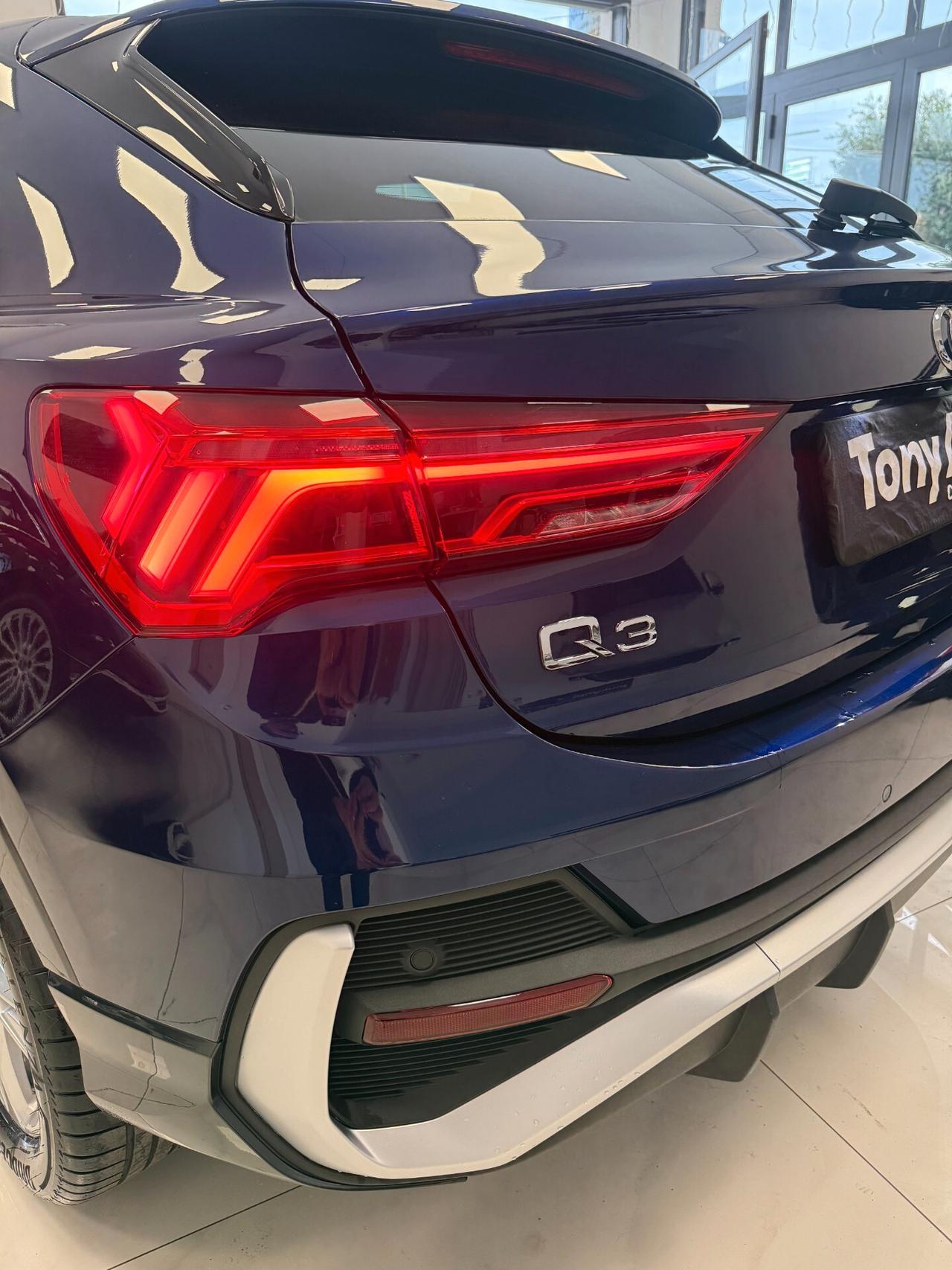 Audi Q3 SPB 35 tdi Sline edition NAVI,TELECAMERA,FARI LED,VIRTUAL COCKPIT,APPLE CARPLAY,PELLE PARZIALE