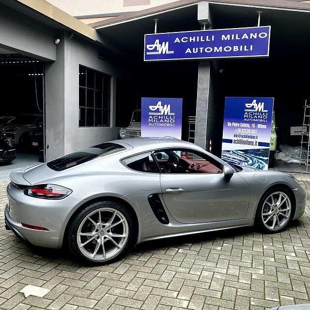 Porsche 718 Cayman 2.0 PELLE BORDEAUX UNIPROPRIETARIO PDK