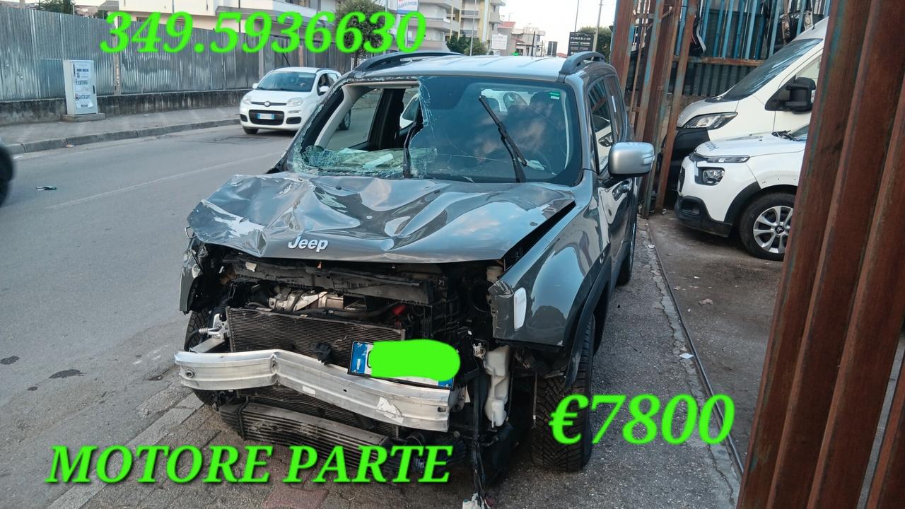 Jeep Renegade limited incidentata sinistrata mondialcars