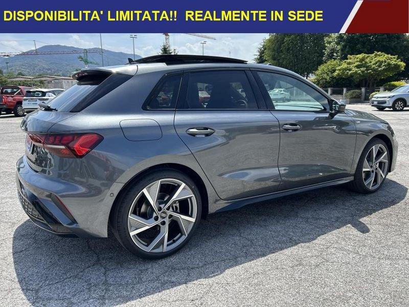 Audi A3 SPB 35 TDI S Tronic S line edition S-LINE PLUS+TETTO KM0
