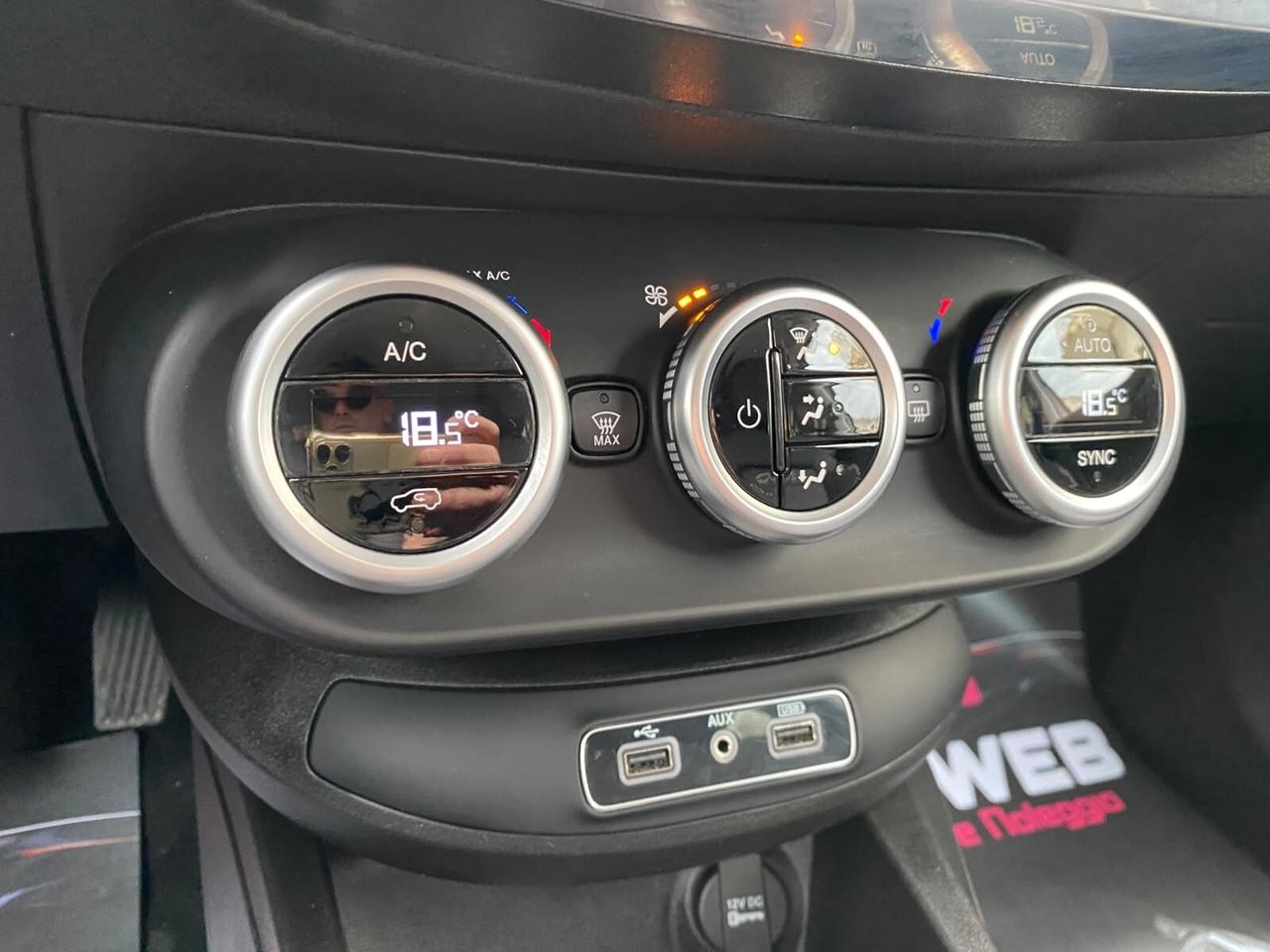 FIAT 500X CITY CROSS 1.3Mjt 95CV Led Navy CAM 2019