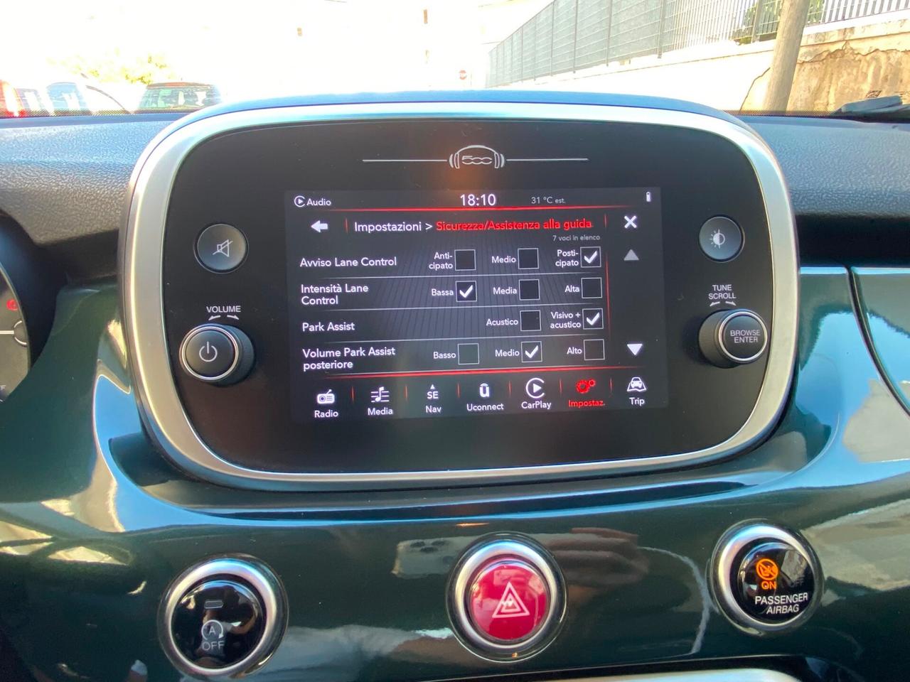 FIAT 500X CROSS 1.3Mjt 95CV Led Navy CAM 2019
