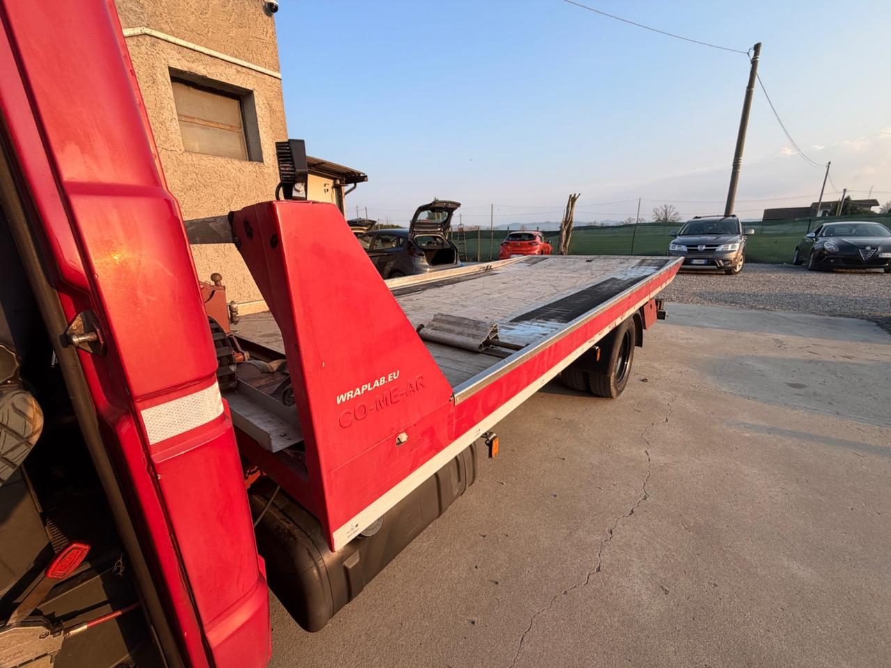 IVECO 35E10A CARRO ATTREZZI COME-AR – PIANALE ALLUMINIO + VERRICELLO