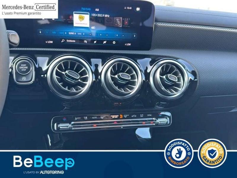 Mercedes-Benz CLA COUPE 180 D SPORT AUTO