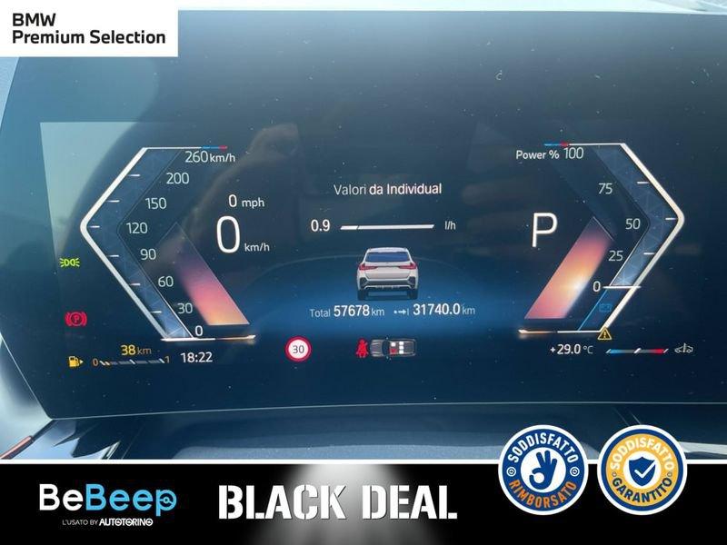 BMW X1 SDRIVE18I MSPORT AUTO