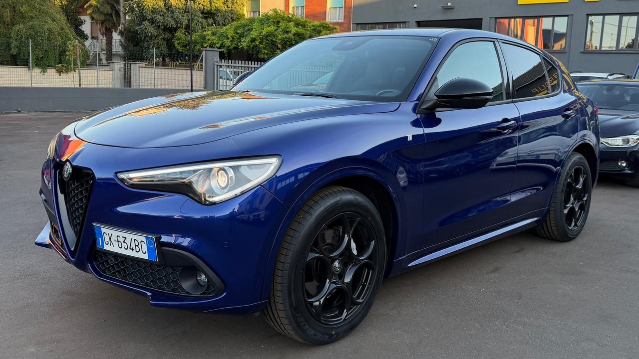 ALFA ROMEO STELVIO Q4 2.2 TI TURBODIESEL AT8 210CV - VOLANTE E SEDILI IN PELLE RISCALDABILI, MEMORIA