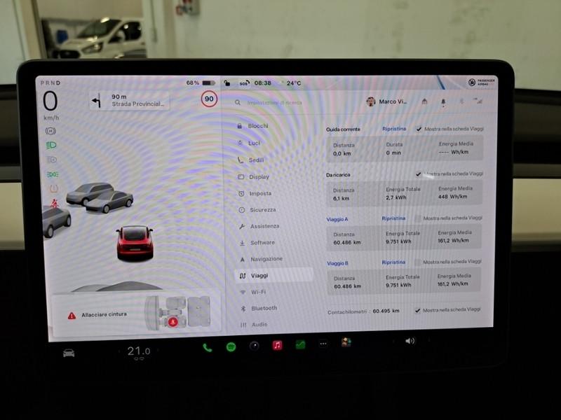 TESLA MODEL 3 75 kWh Long Range Dual Motor AWD 4 PORTE BERLINA