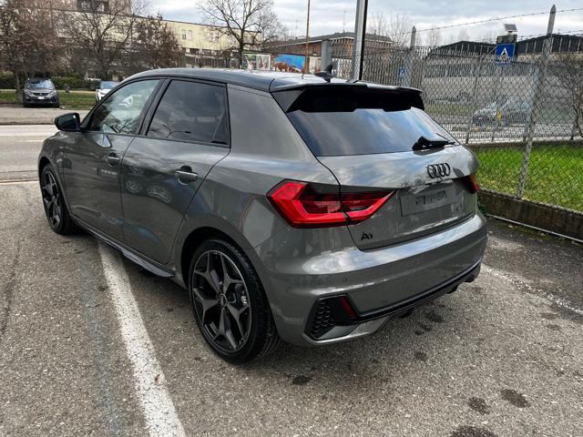 AUDI A1 SPB 30 TFSI S tronic Identity Black Nuova