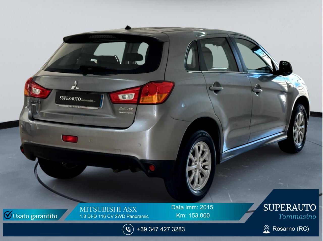 Mitsubishi ASX 1.8 DI-D 116 CV 2WD Perfetta di Tutto