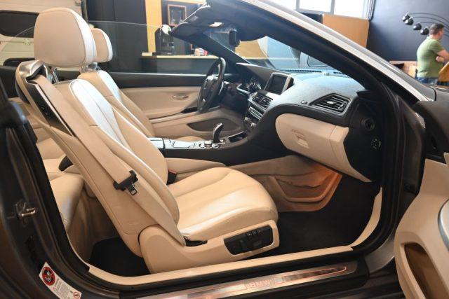 BMW 640 i CABRIO FUTURA AUTO NAVI 19"FULL PELLE TEL CRUISE
