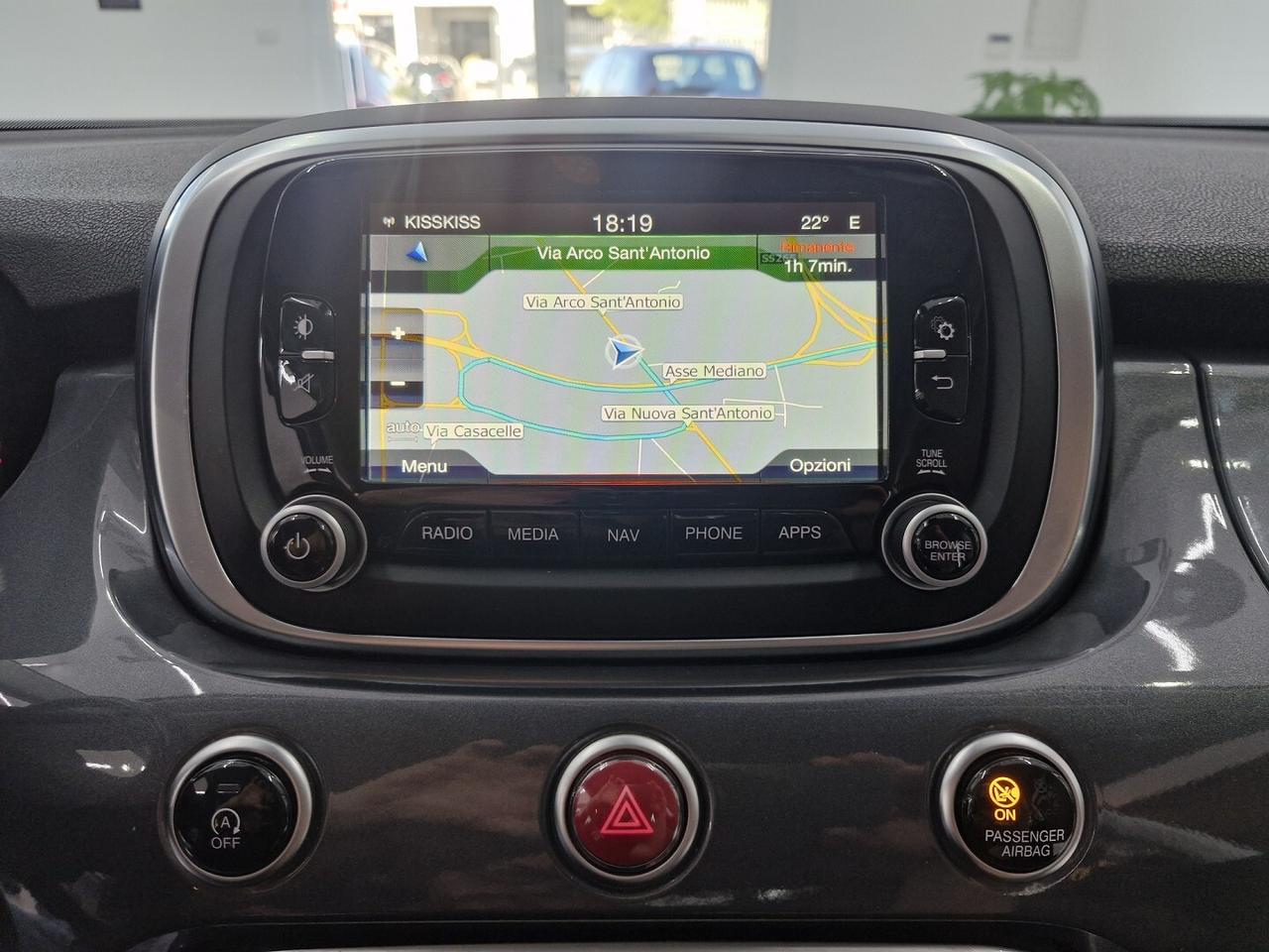 FIAT 500X 1.6 MULTIJET 120 CV LOUNGE NAVI FARI LED