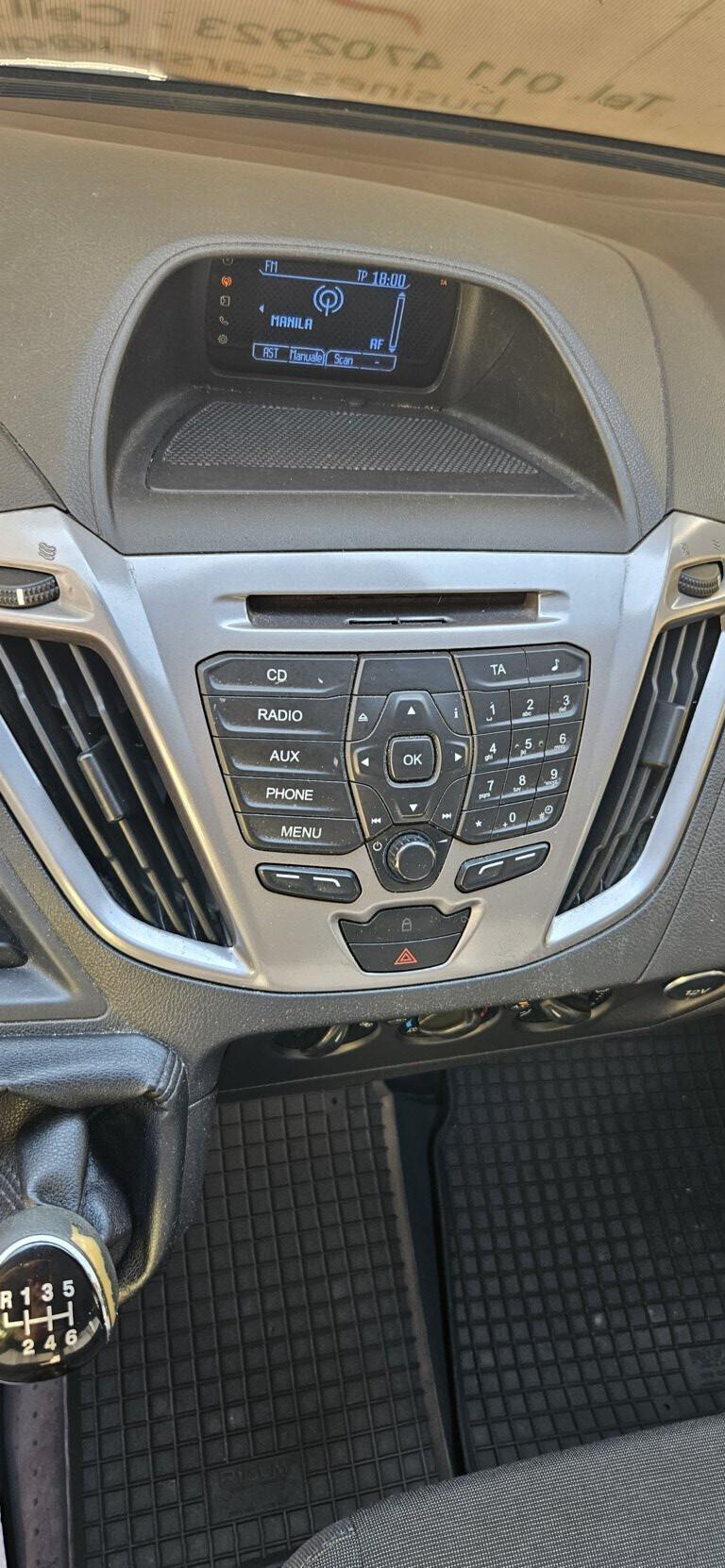FORD TRANSIT CUSTOM 2.2 DCI 126 CV TA-PN CON GANCIO TRAINO OMOLOGATO! UNICO PROPRIETARIO!+IVA
