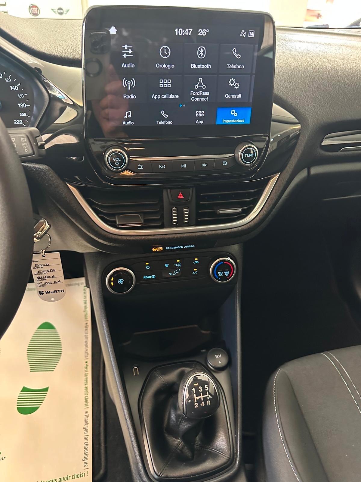 Ford Fiesta 1.1 75 CV 5 porte Connect