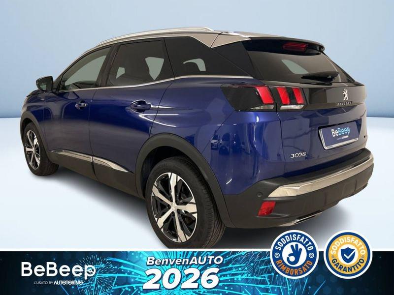 Peugeot 3008 1.5 BLUEHDI GT LINE S&S 130CV EAT8