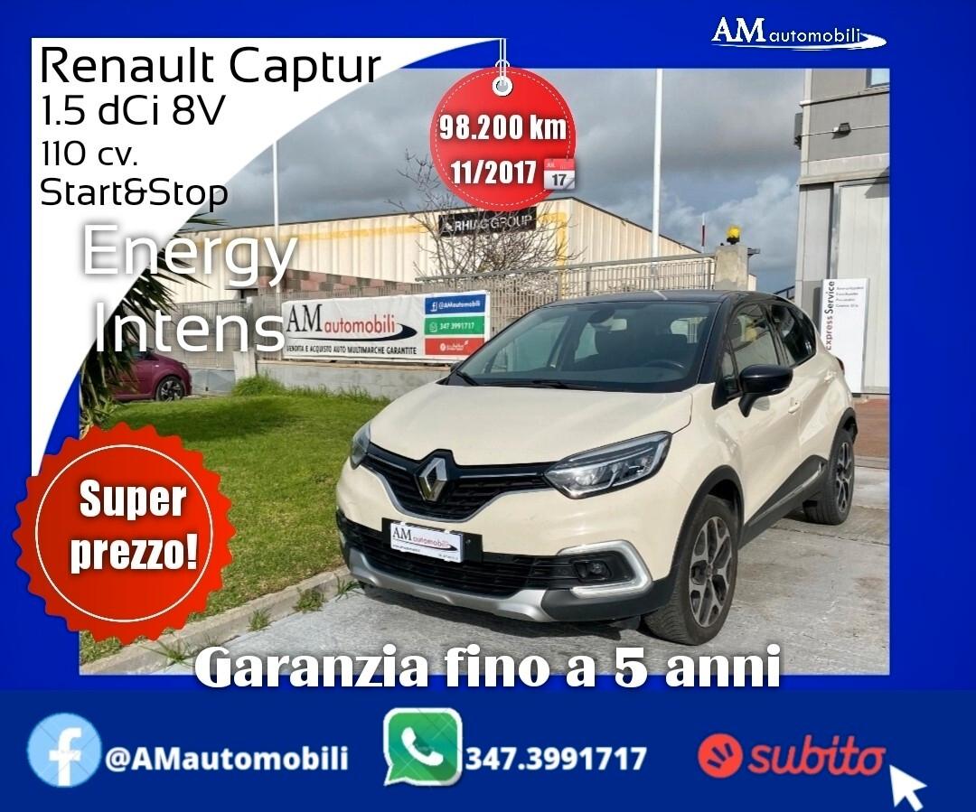 Renault Captur 1.5 dCi 110 cv. S&S Intens
