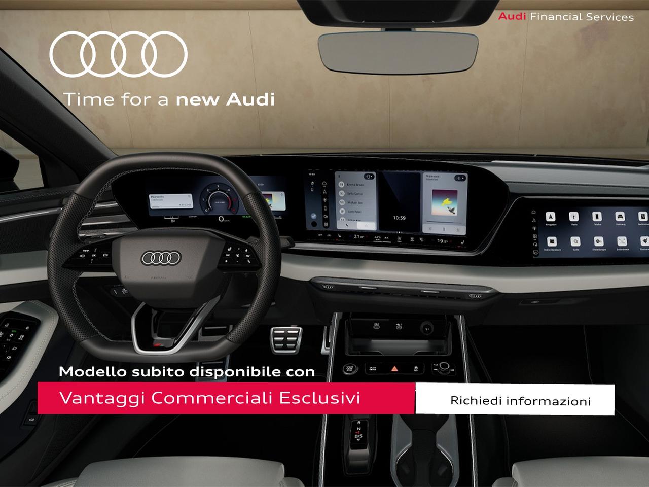 Audi A6 2.0 tdi mhev + s line edition quattro 204cv s-tronic