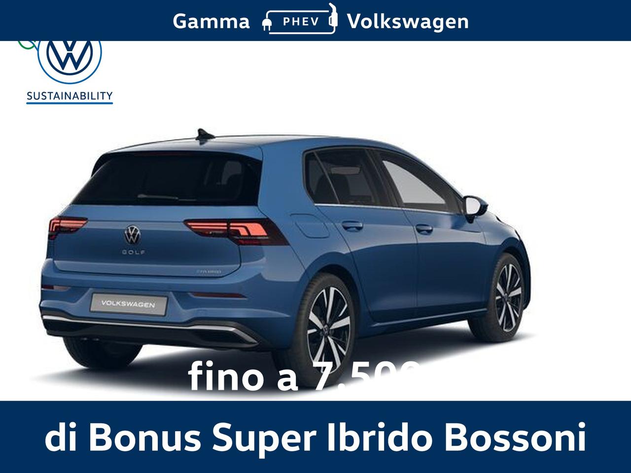 Volkswagen Golf 1.5 tsi ehybrid 204cv style dsg