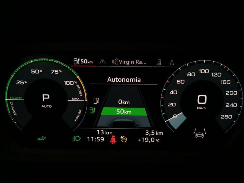 Audi A3 NUOVA SPORTBACK Sportback 40 1.4 tfsi e Identity Black s-tronic