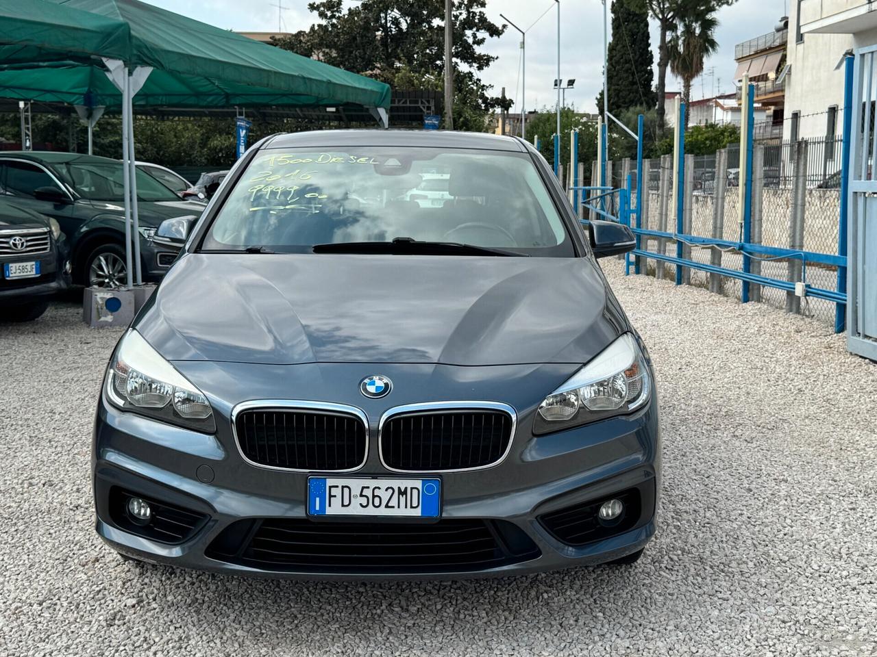 Bmw 216 216d Active Tourer vettura pari al nuovo 1 prop. nord italia km certificati 2016