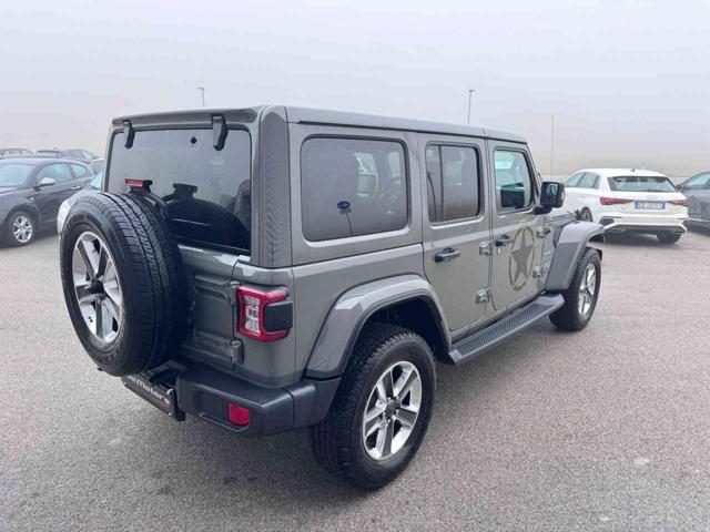 JEEP Wrangler Unlimited 2.2 Mjt II 4X4 4WD Sahara GANCIO TRAINO