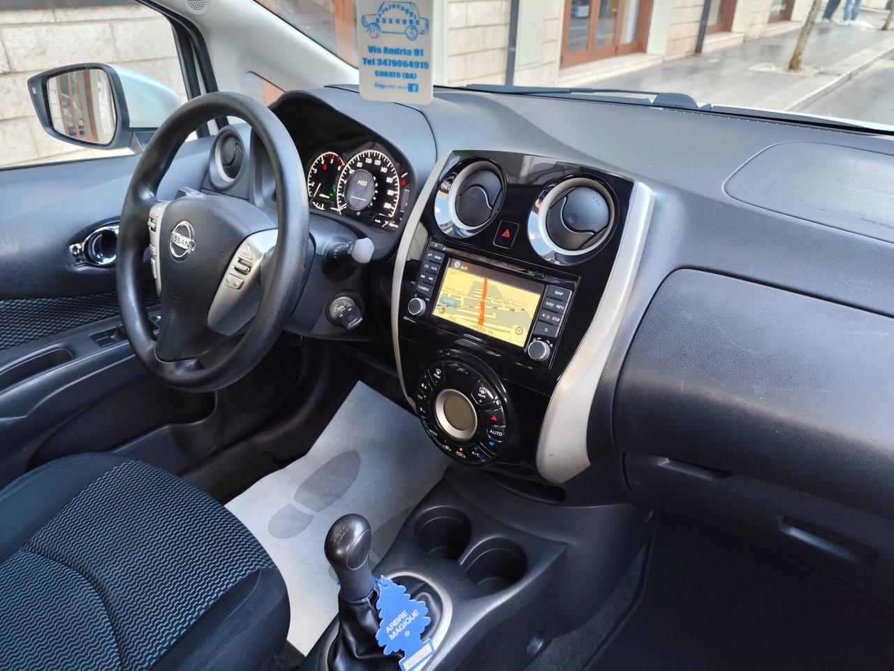 Nissan Note 1.5 dCi 90CV Tekna NAVI RETROCAMERA