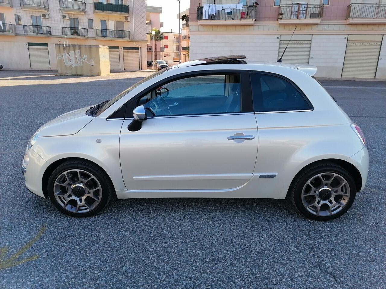 Fiat 500 1.2 SPORT TETTO APRIBILE/NAVI/PELLE full